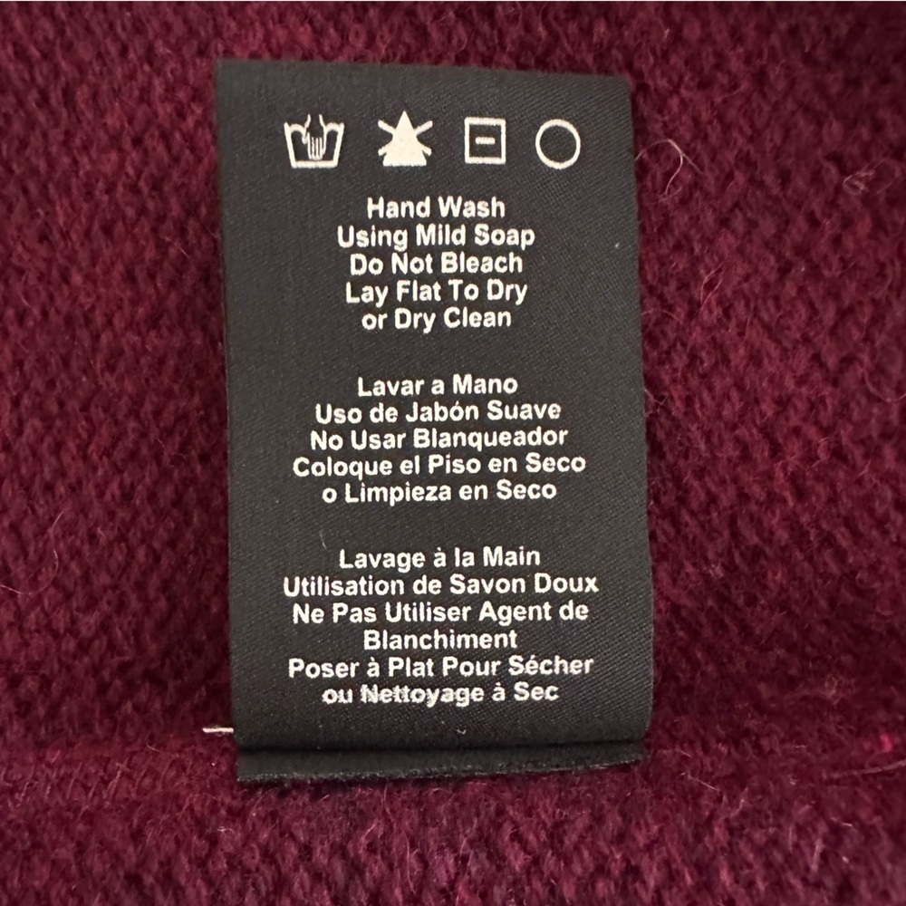 UGG Renata Contrast Trim Cashmere Blend Sweater - Picture 8 of 8